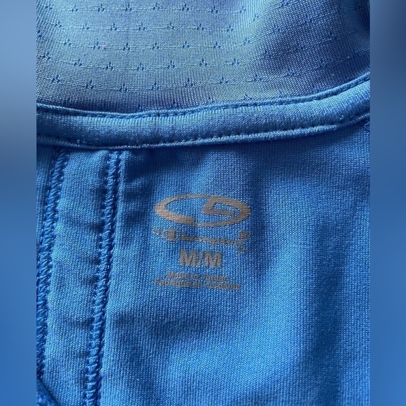 Champion Women’s Long Sleeve Athletic Top Quarter Zip Sz M - Picture 2 of 4